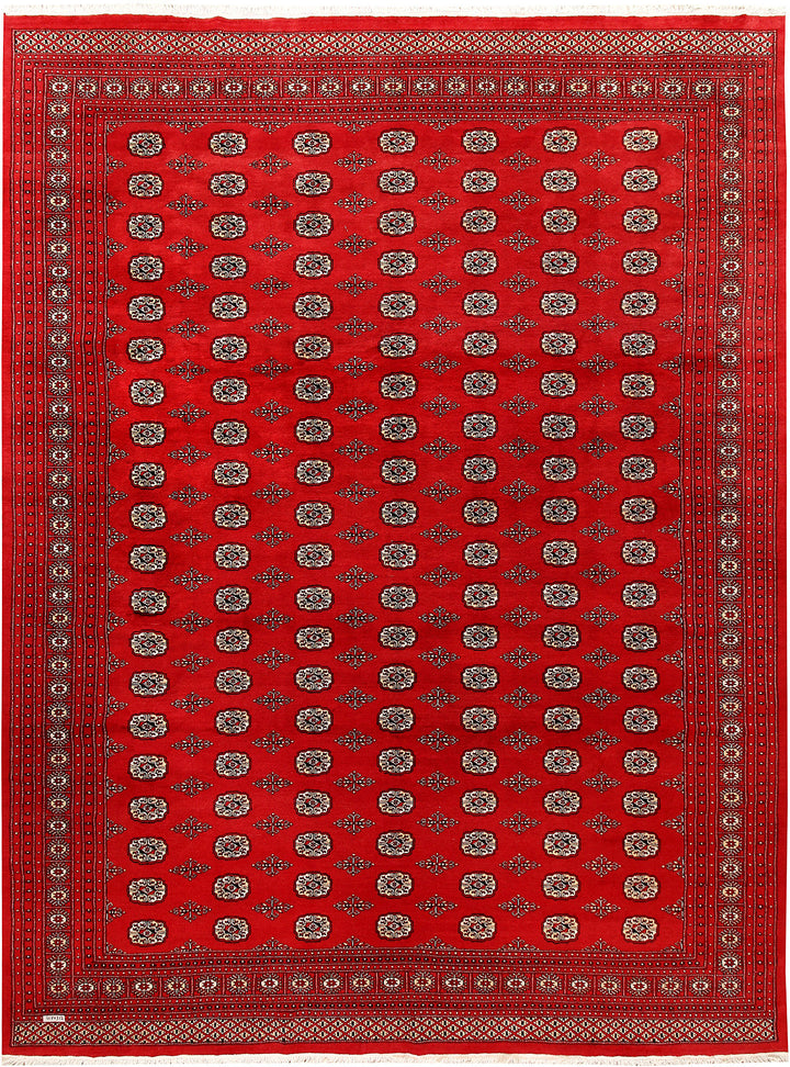 Red Bokhara 10' 3 x 13' 8 - No. 59589 - ALRUG Rug Store