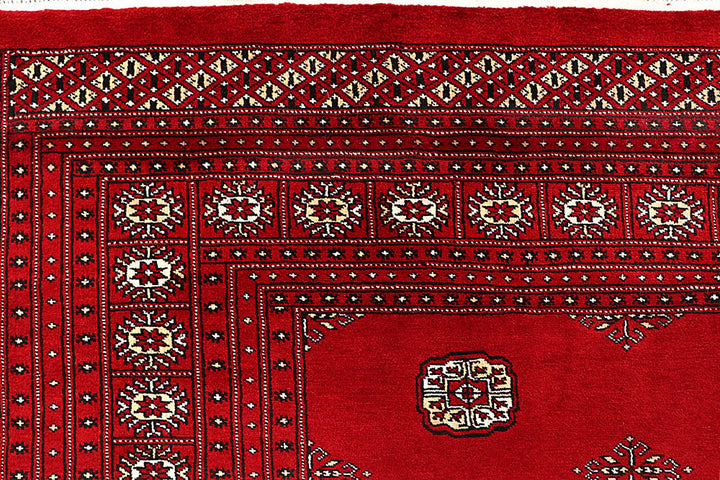 Red Bokhara 10' 1 x 14' 3 - No. 59590 - ALRUG Rug Store