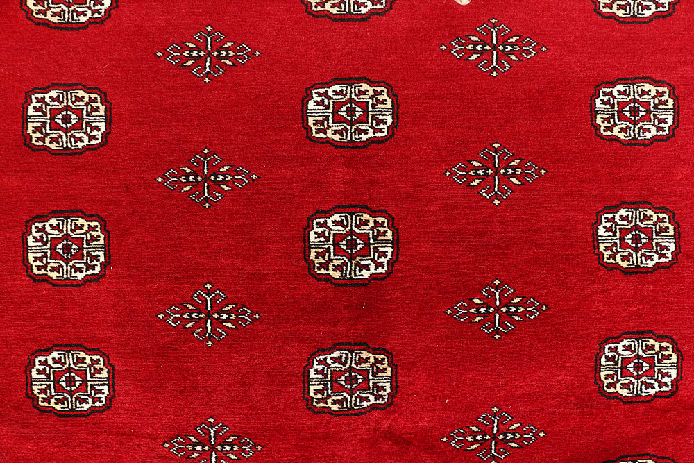 Red Bokhara 10' 1 x 14' 3 - No. 59590 - ALRUG Rug Store