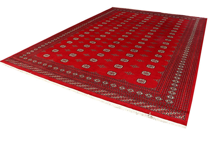 Red Bokhara 10' 1 x 14' 3 - No. 59590 - ALRUG Rug Store