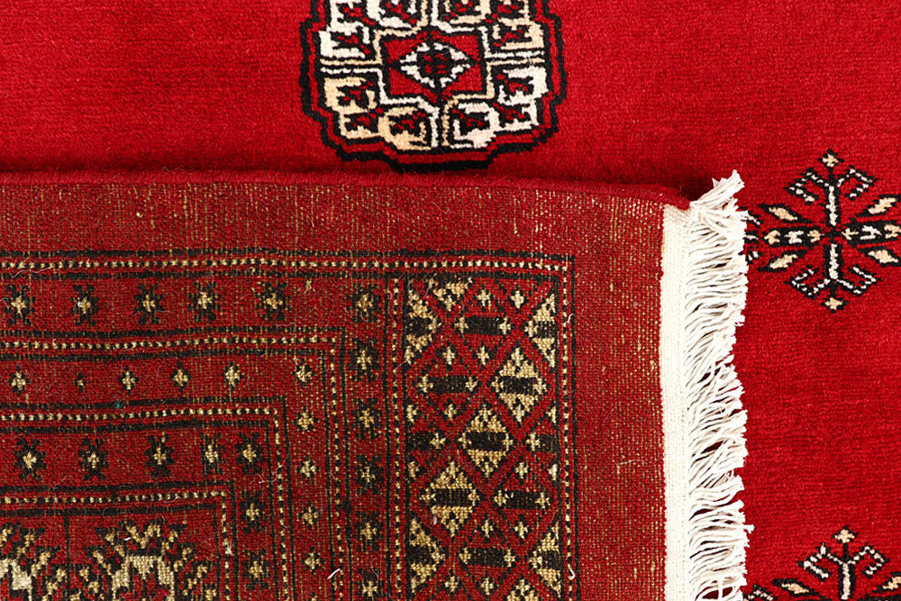 Red Bokhara 10' 1 x 14' 3 - No. 59590 - ALRUG Rug Store