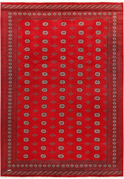 Red Bokhara 10' 1 x 14' 3 - No. 59590 - ALRUG Rug Store