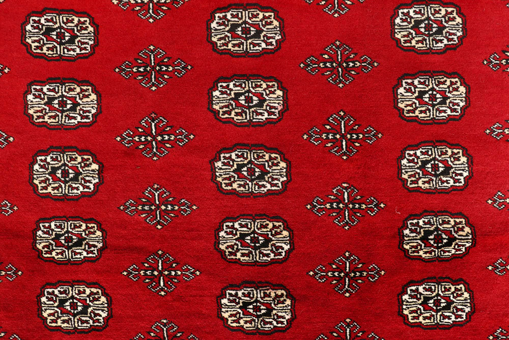 Red Bokhara 10' 2 x 14' - No. 59591 - ALRUG Rug Store