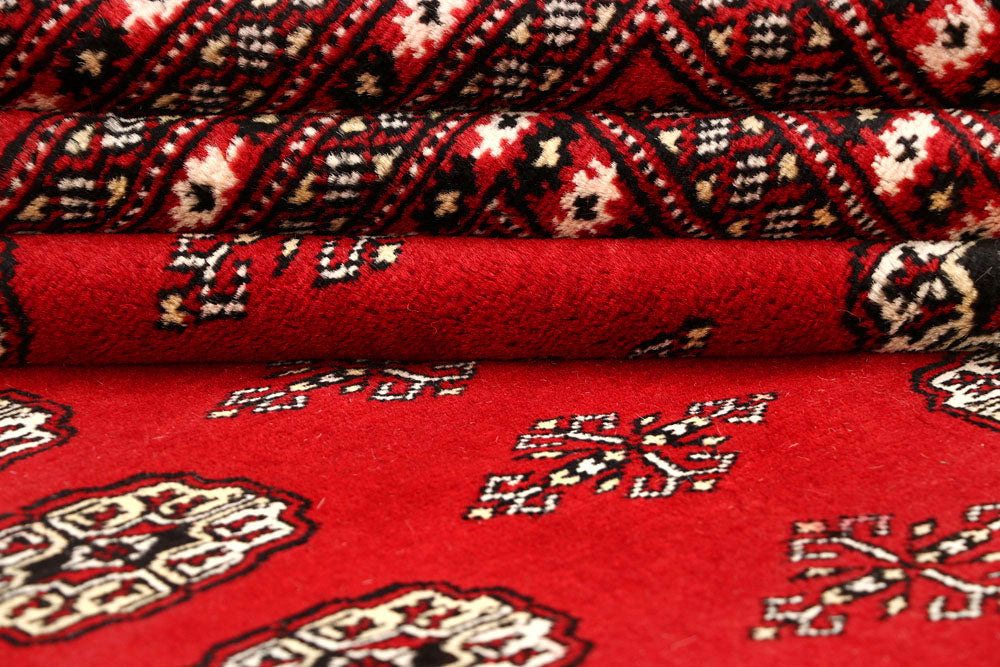 Red Bokhara 10' 2 x 14' - No. 59591 - ALRUG Rug Store