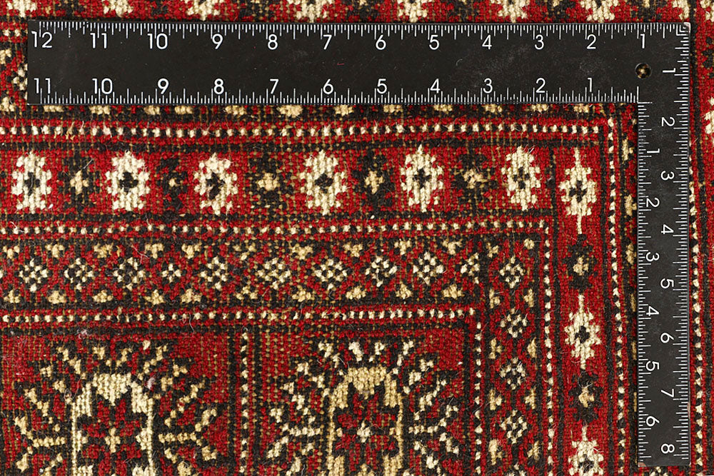Red Bokhara 10' 2 x 14' - No. 59591 - ALRUG Rug Store