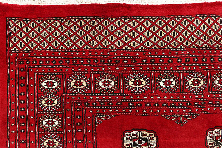 Red Bokhara 10' x 13' 1 - No. 59592 - ALRUG Rug Store