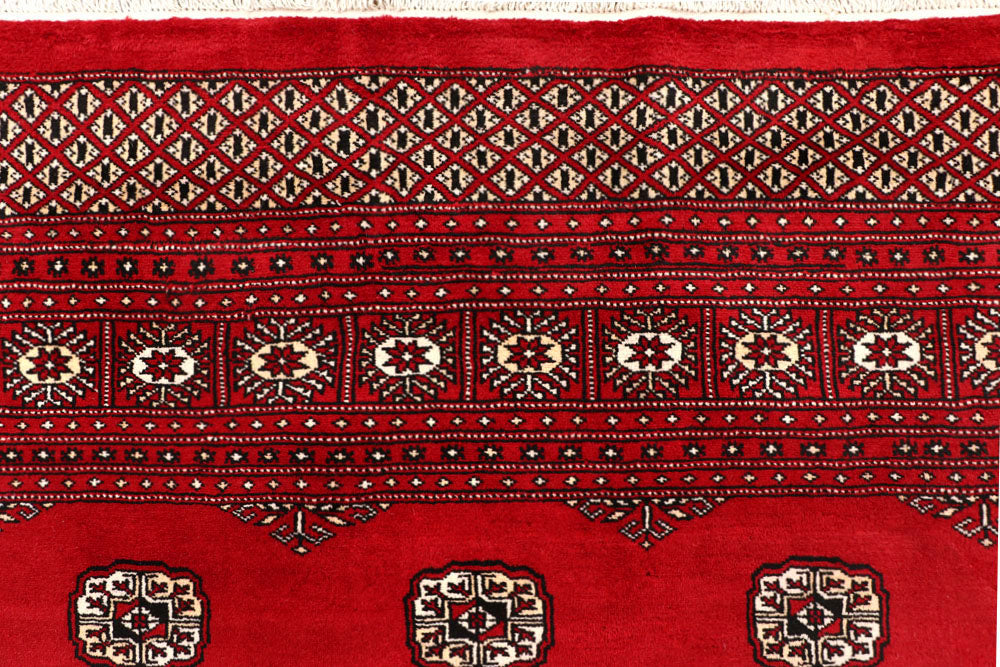 Red Bokhara 10' x 13' 1 - No. 59592 - ALRUG Rug Store