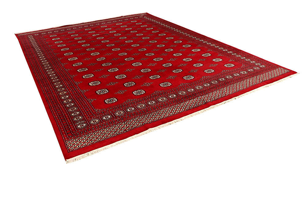 Red Bokhara 10' x 13' 1 - No. 59592 - ALRUG Rug Store