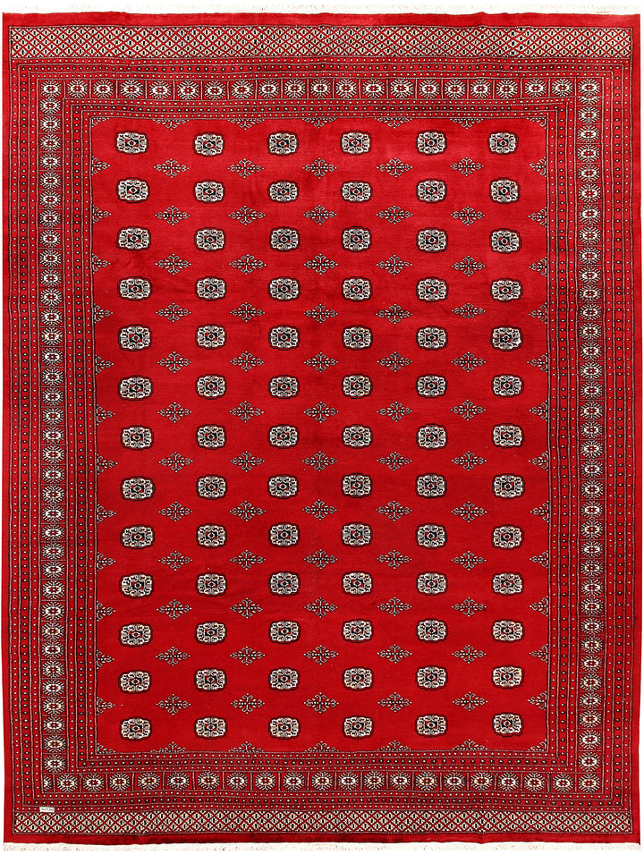 Red Bokhara 10' x 13' 1 - No. 59592 - ALRUG Rug Store