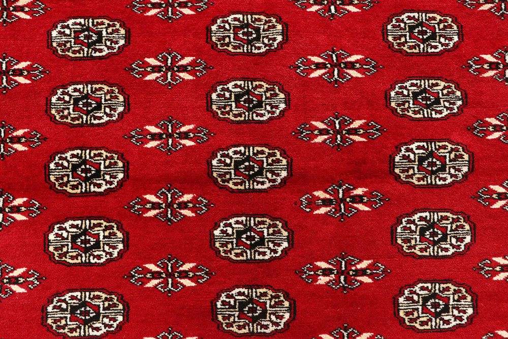 Red Bokhara 10' x 13' 7 - No. 59593 - ALRUG Rug Store