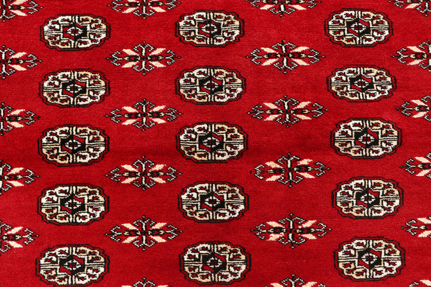 Red Bokhara 10' x 13' 7 - No. 59593 - ALRUG Rug Store