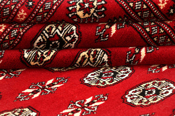 Red Bokhara 10' x 13' 7 - No. 59593 - ALRUG Rug Store