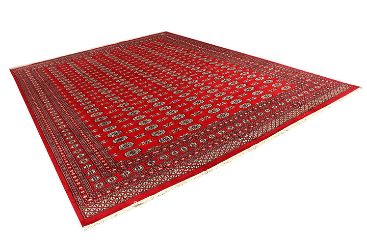 Red Bokhara 10' x 13' 7 - No. 59593 - ALRUG Rug Store