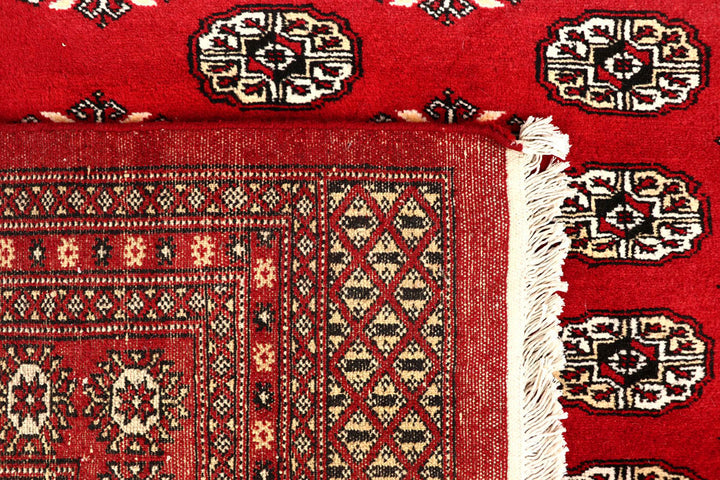 Red Bokhara 10' x 13' 7 - No. 59593 - ALRUG Rug Store