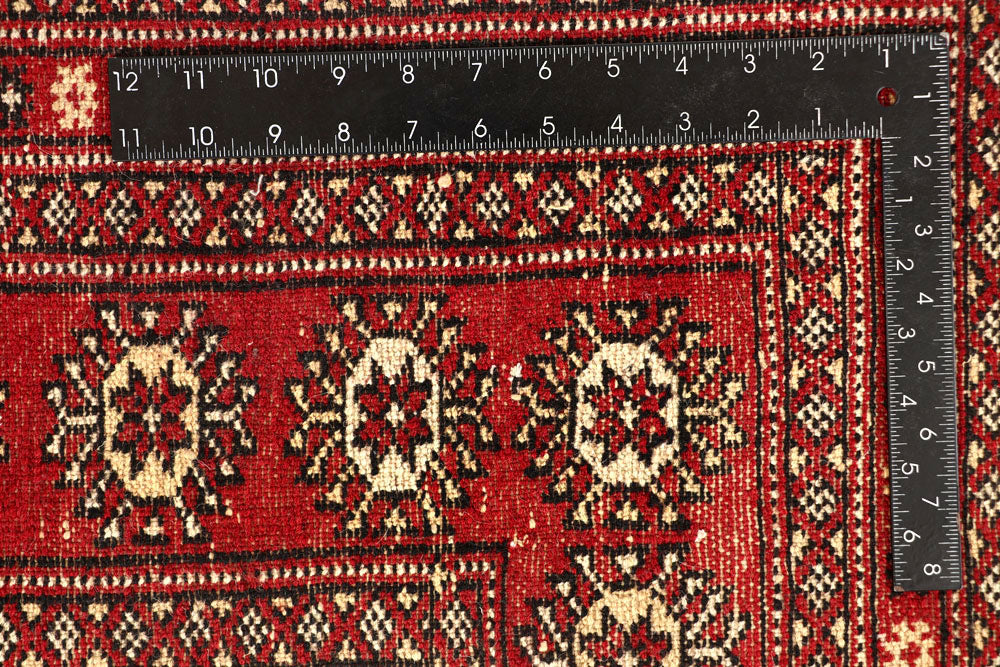 Red Bokhara 10' x 13' 7 - No. 59593 - ALRUG Rug Store