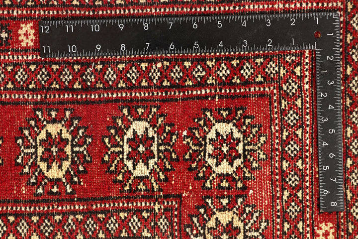Red Bokhara 10' x 13' 7 - No. 59593 - ALRUG Rug Store