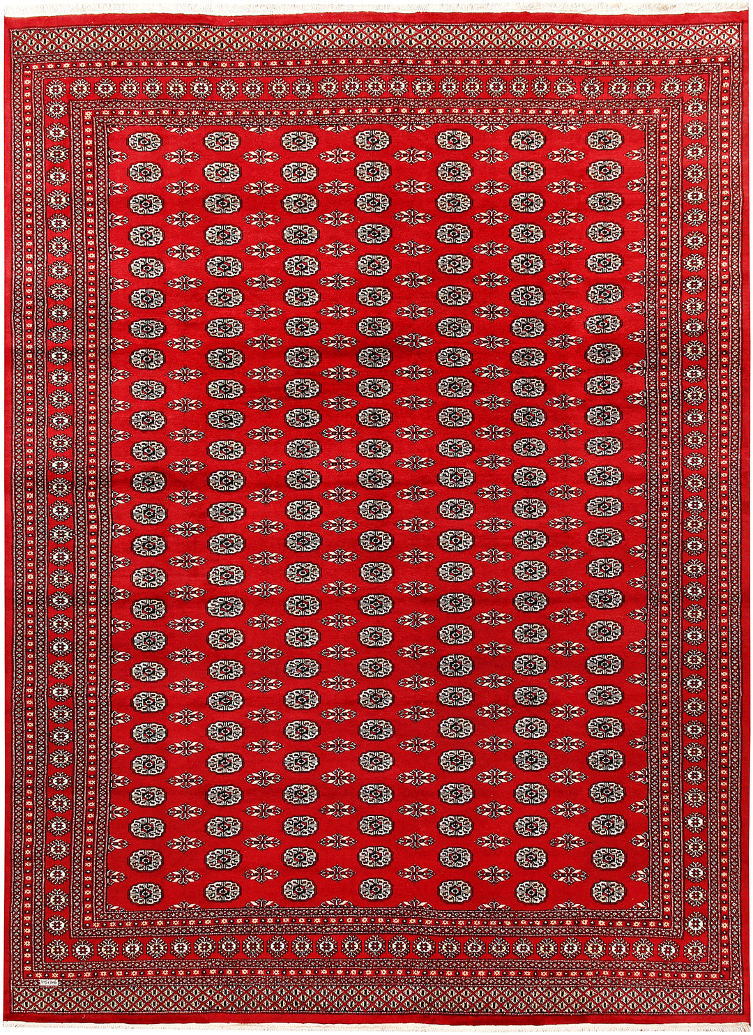 Red Bokhara 10' x 13' 7 - No. 59593 - ALRUG Rug Store
