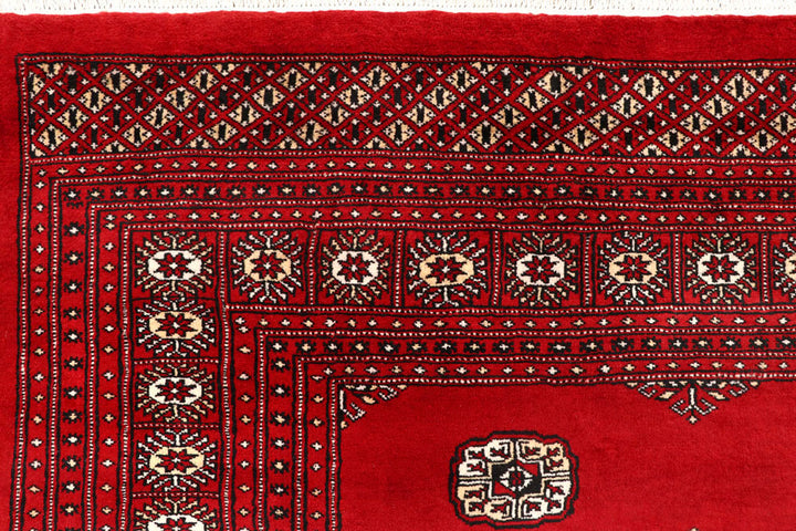 Red Bokhara 10' 2 x 14' 7 - No. 59594 - ALRUG Rug Store