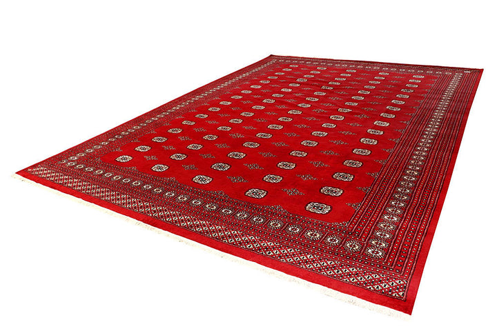 Red Bokhara 10' 2 x 14' 7 - No. 59594 - ALRUG Rug Store