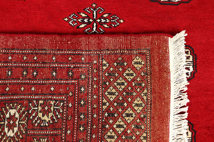 Red Bokhara 10' 2 x 14' 7 - No. 59594 - ALRUG Rug Store