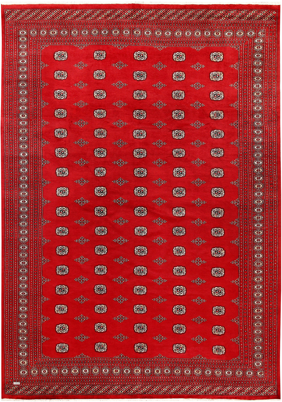 Red Bokhara 10' 2 x 14' 7 - No. 59594 - ALRUG Rug Store