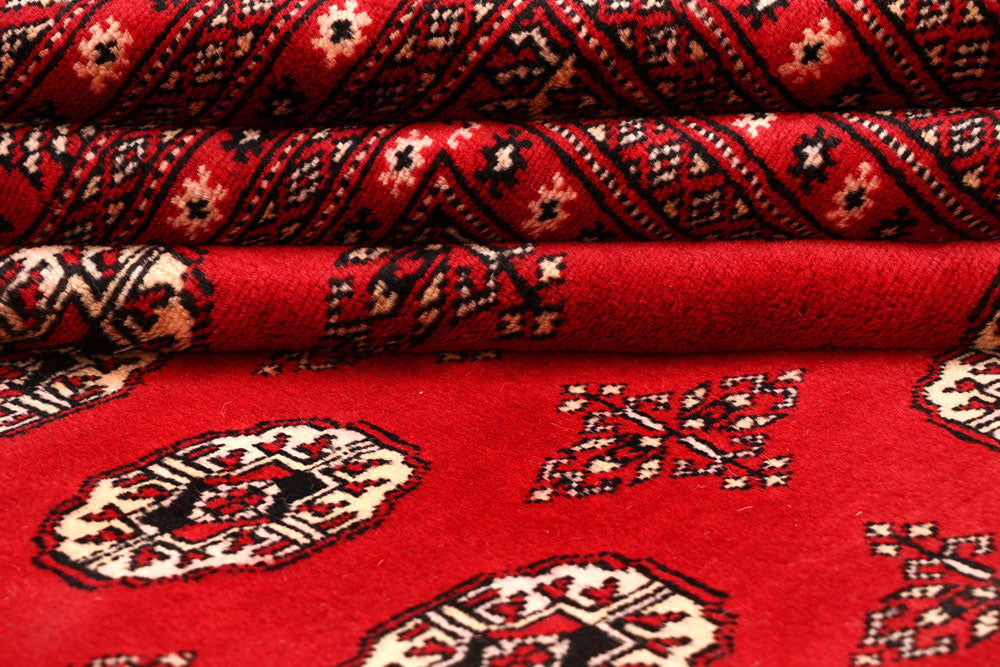 Red Bokhara 9' 11 x 14' 4 - No. 59595 - ALRUG Rug Store