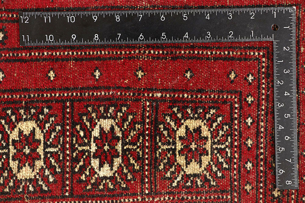 Red Bokhara 10' x 12' 10 - No. 59596 - ALRUG Rug Store