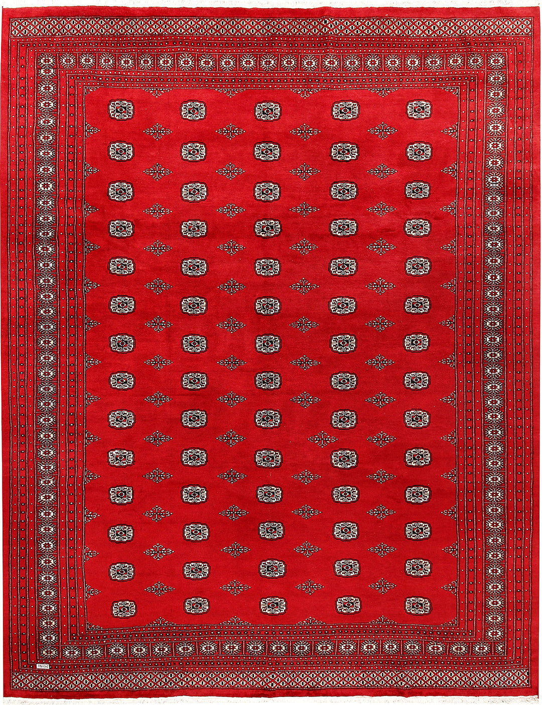 Red Bokhara 10' x 12' 10 - No. 59596 - ALRUG Rug Store