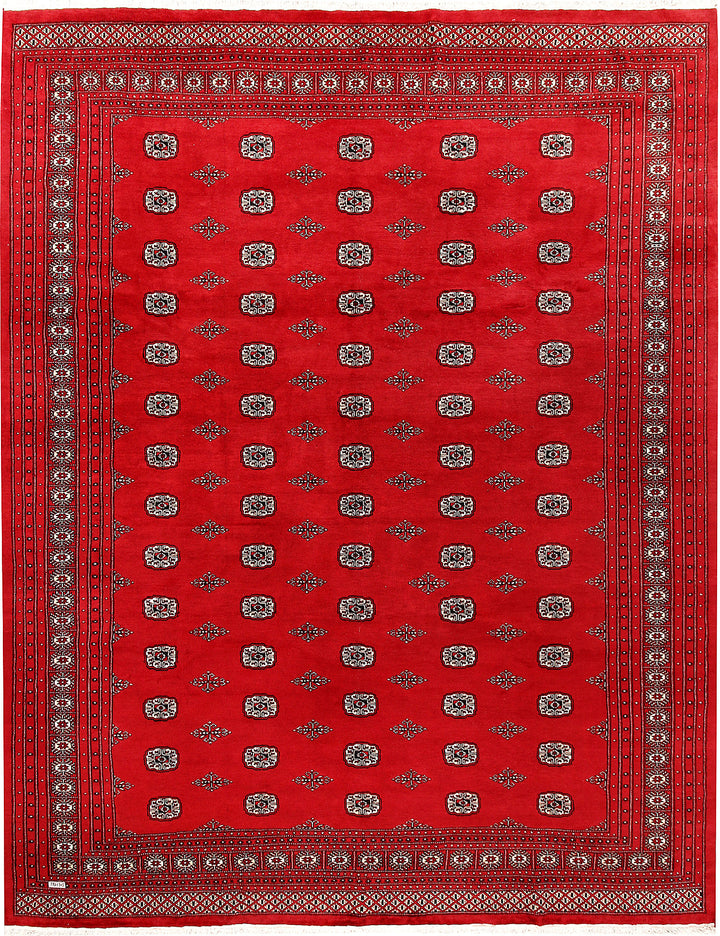 Red Bokhara 10' x 12' 10 - No. 59596 - ALRUG Rug Store