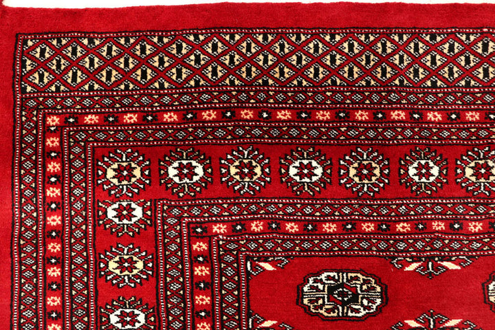 Red Bokhara 10' 1 x 13' 8 - No. 59597 - ALRUG Rug Store