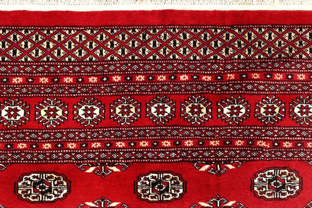Red Bokhara 10' 1 x 13' 8 - No. 59597 - ALRUG Rug Store