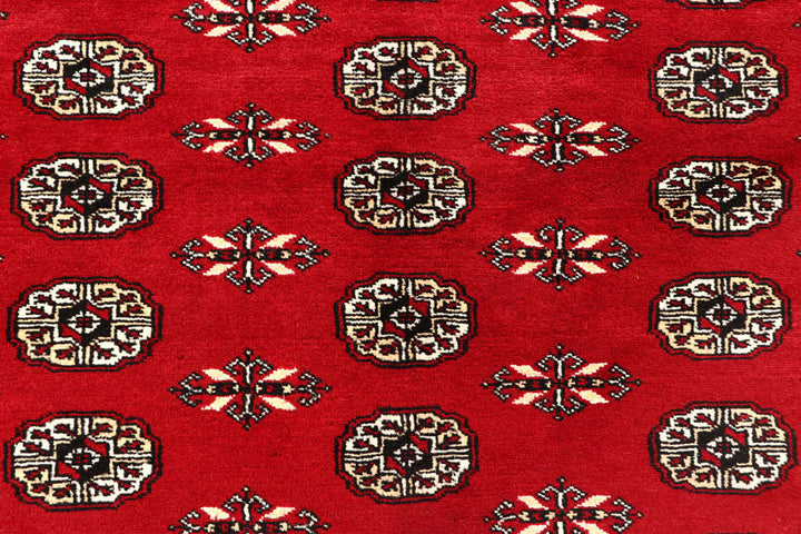 Red Bokhara 10' 1 x 13' 8 - No. 59597 - ALRUG Rug Store