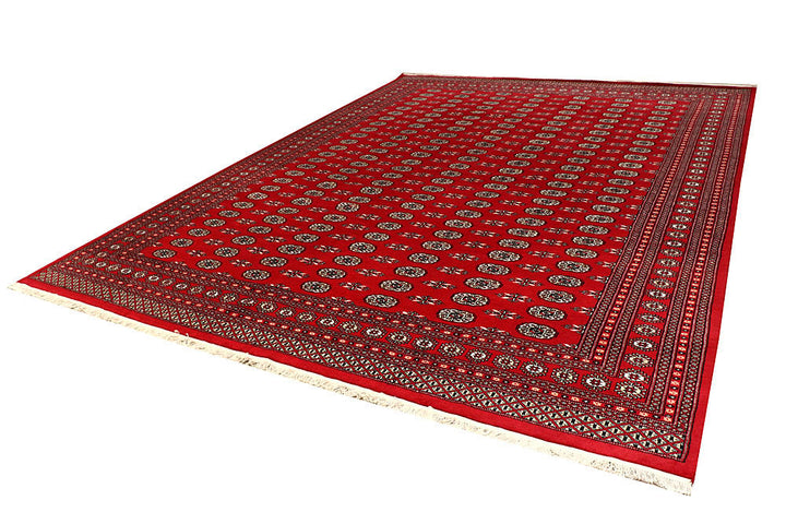 Red Bokhara 10' 1 x 13' 8 - No. 59597 - ALRUG Rug Store