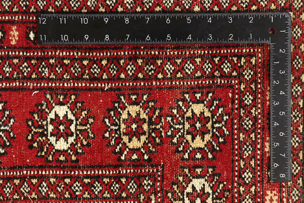 Red Bokhara 10' 1 x 13' 8 - No. 59597 - ALRUG Rug Store