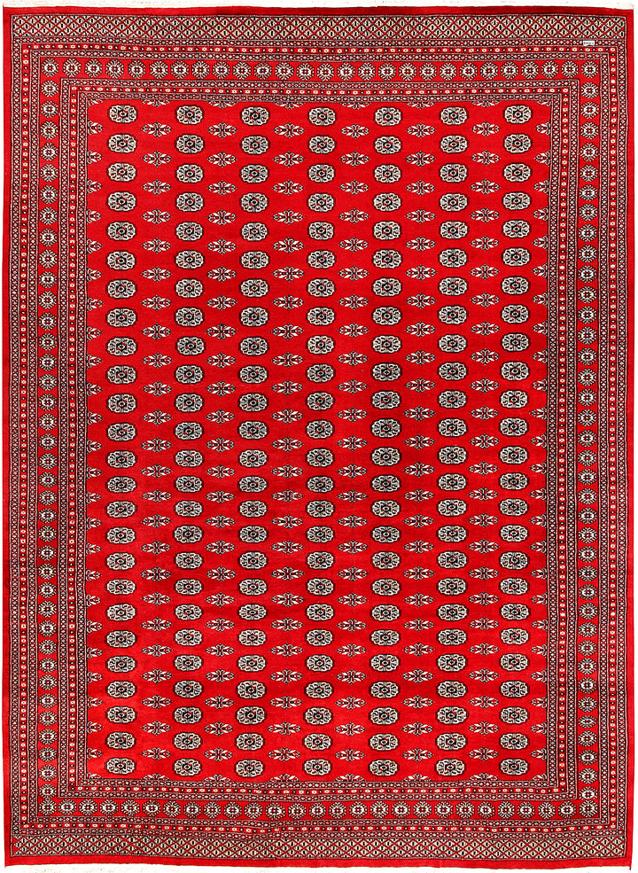 Red Bokhara 10' 1 x 13' 8 - No. 59597 - ALRUG Rug Store
