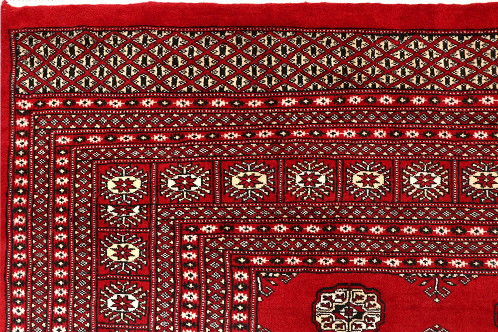 Red Bokhara 10' 1 x 14' 1 - No. 59598 - ALRUG Rug Store