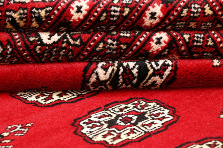 Red Bokhara 10' 1 x 14' 1 - No. 59598 - ALRUG Rug Store