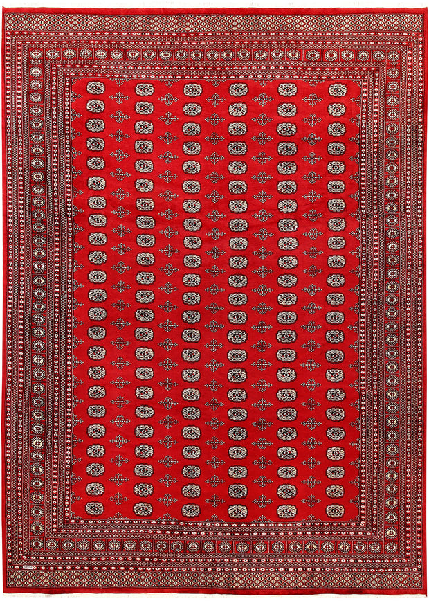 Red Bokhara 10' 1 x 14' 1 - No. 59598 - ALRUG Rug Store