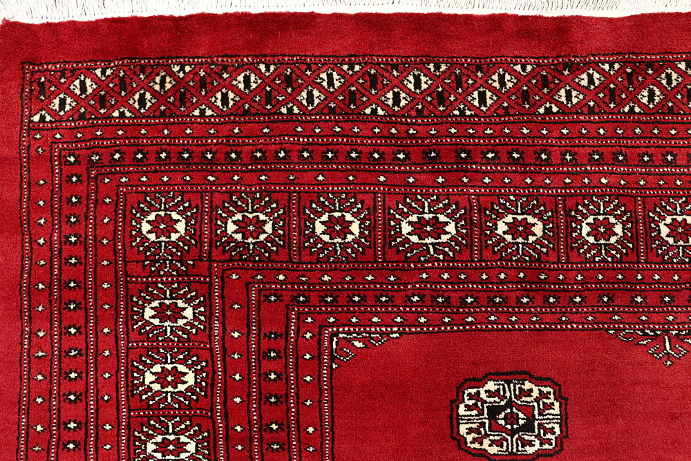 Red Bokhara 10' 1 x 14' 4 - No. 59599 - ALRUG Rug Store