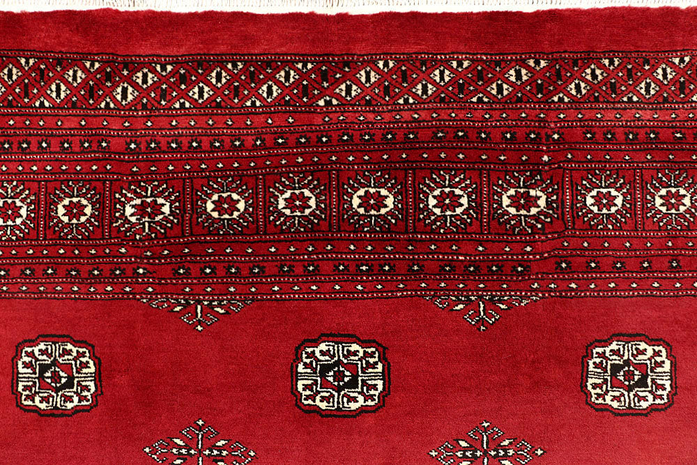 Red Bokhara 10' 1 x 14' 4 - No. 59599 - ALRUG Rug Store