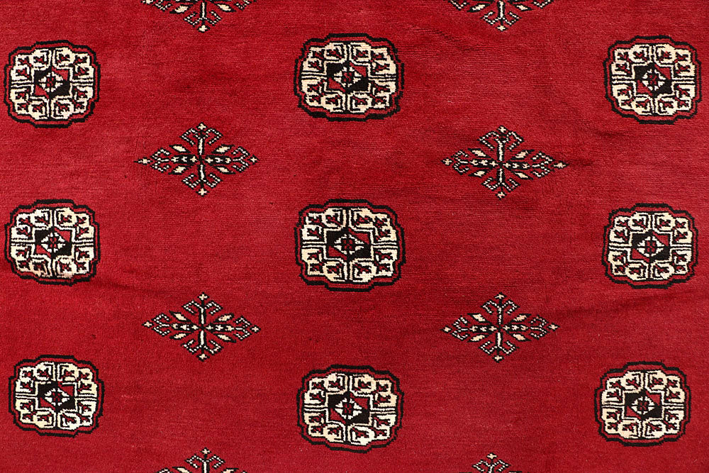 Red Bokhara 10' 1 x 14' 4 - No. 59599 - ALRUG Rug Store