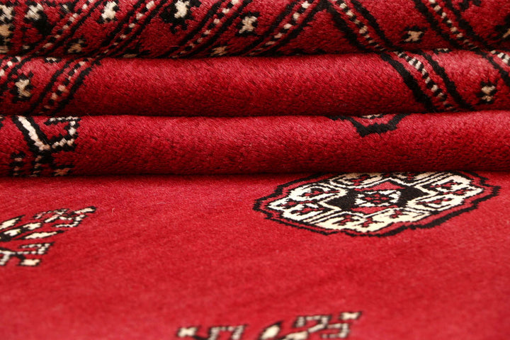 Red Bokhara 10' 1 x 14' 4 - No. 59599 - ALRUG Rug Store