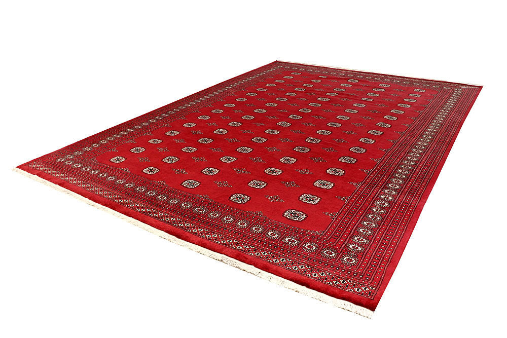 Red Bokhara 10' 1 x 14' 4 - No. 59599 - ALRUG Rug Store