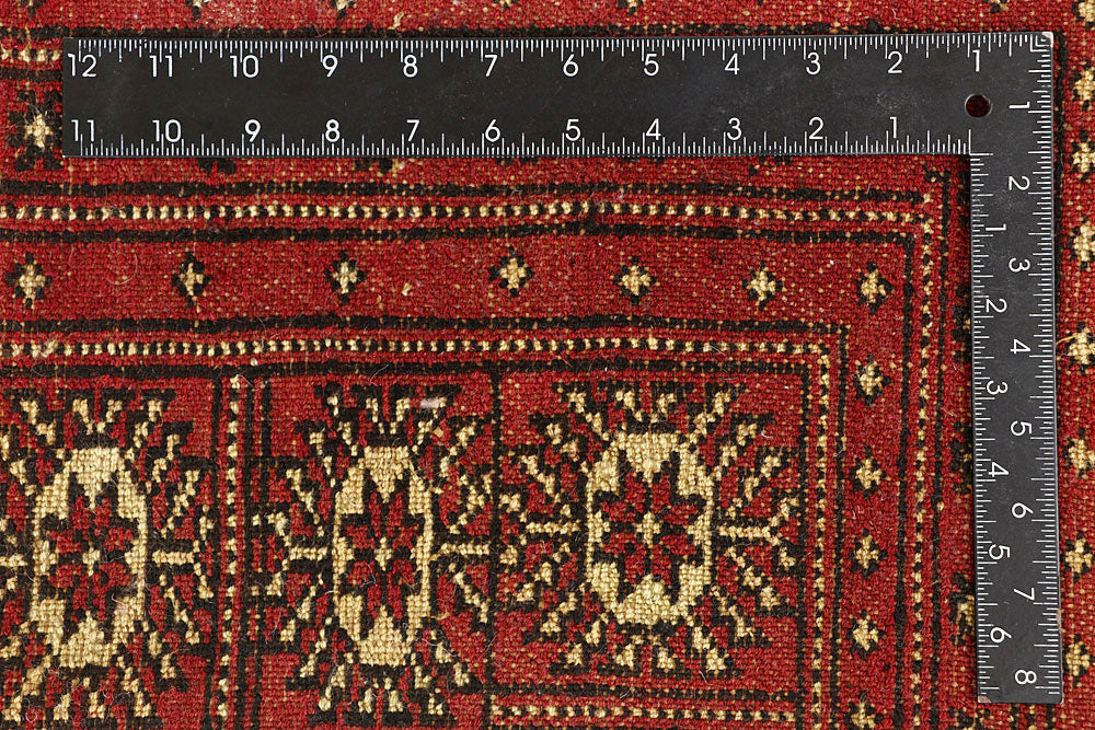 Red Bokhara 10' 1 x 14' 4 - No. 59599 - ALRUG Rug Store