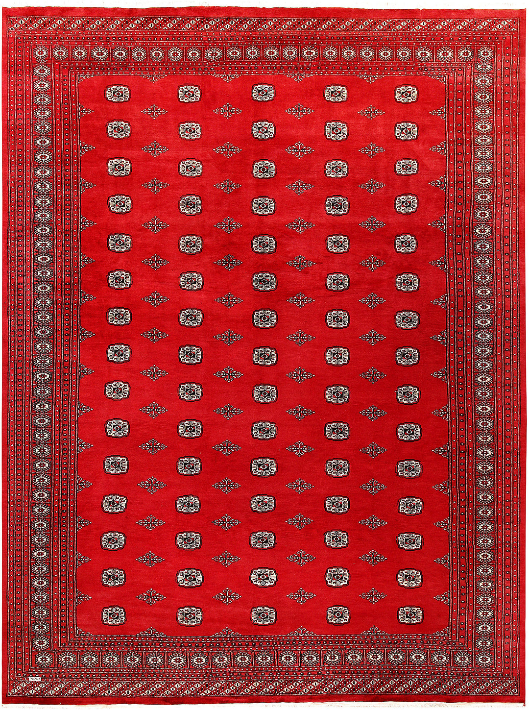 Red Bokhara 10' 1 x 14' 4 - No. 59599 - ALRUG Rug Store