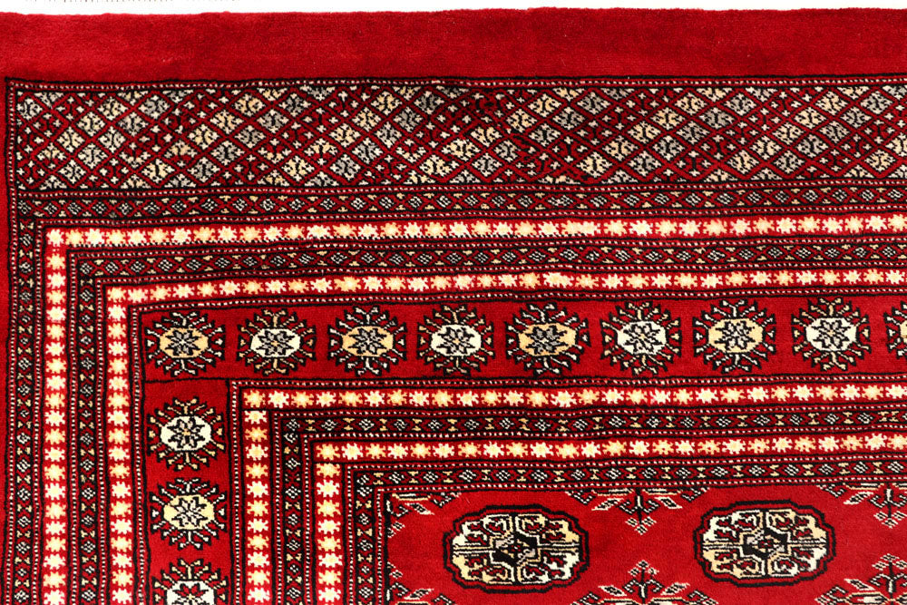 Red Bokhara 9' 11 x 13' 11 - No. 59600 - ALRUG Rug Store