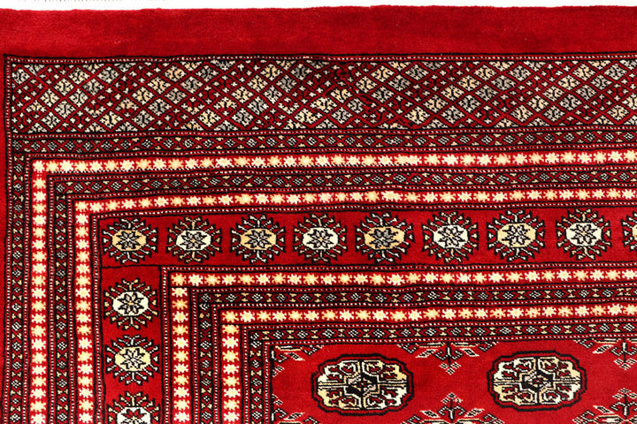 Red Bokhara 9' 11 x 13' 11 - No. 59600 - ALRUG Rug Store
