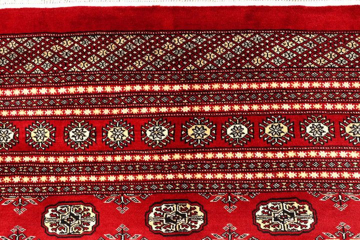 Red Bokhara 9' 11 x 13' 11 - No. 59600 - ALRUG Rug Store