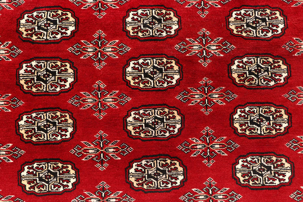 Red Bokhara 9' 11 x 13' 11 - No. 59600 - ALRUG Rug Store