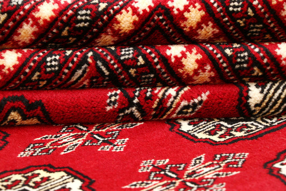 Red Bokhara 9' 11 x 13' 11 - No. 59600 - ALRUG Rug Store